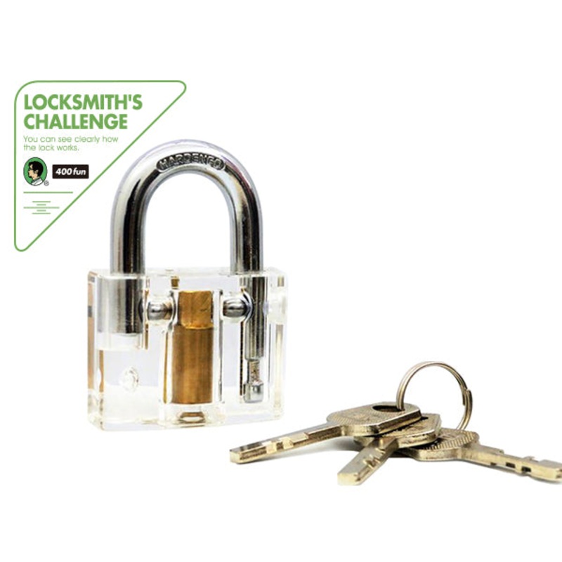 Transparent Tumbler Lock