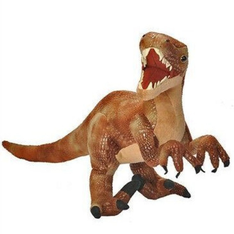 Velociraptor 45cm Plush Dinosaur