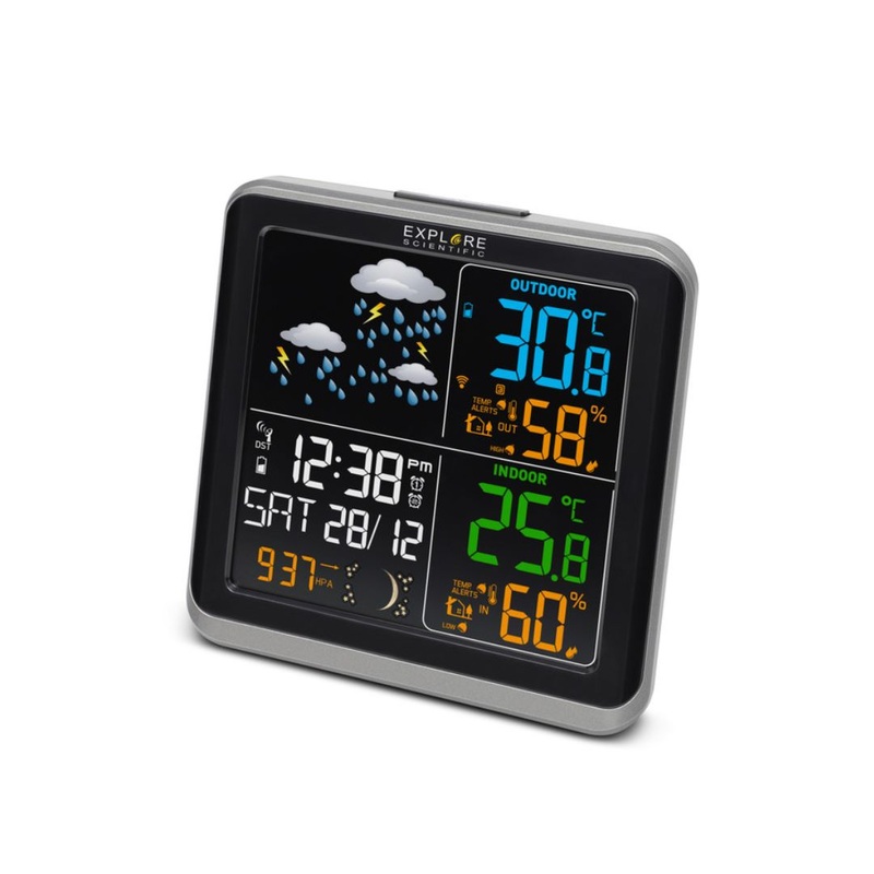 Wide-View Colour Weather Station