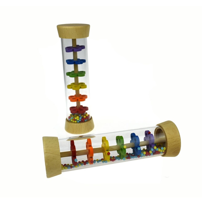 Wooden Rainmaker Rattle