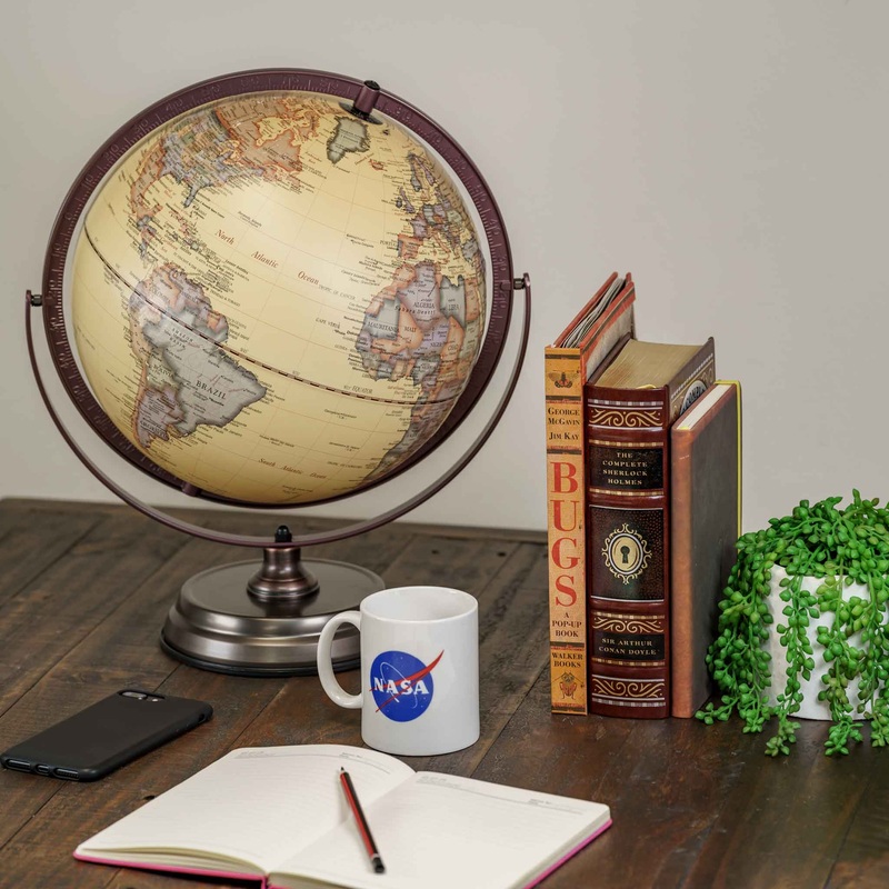 Antique Full Meridian Globe 30cm