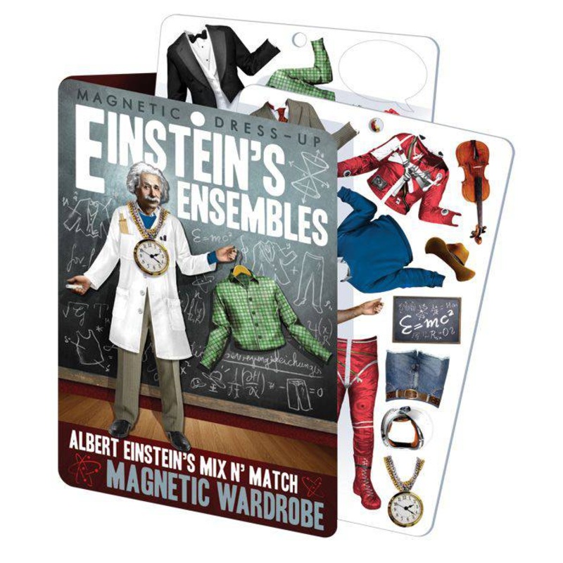 Einstein's Ensembles Albert Einstein Magnetic Dress Up