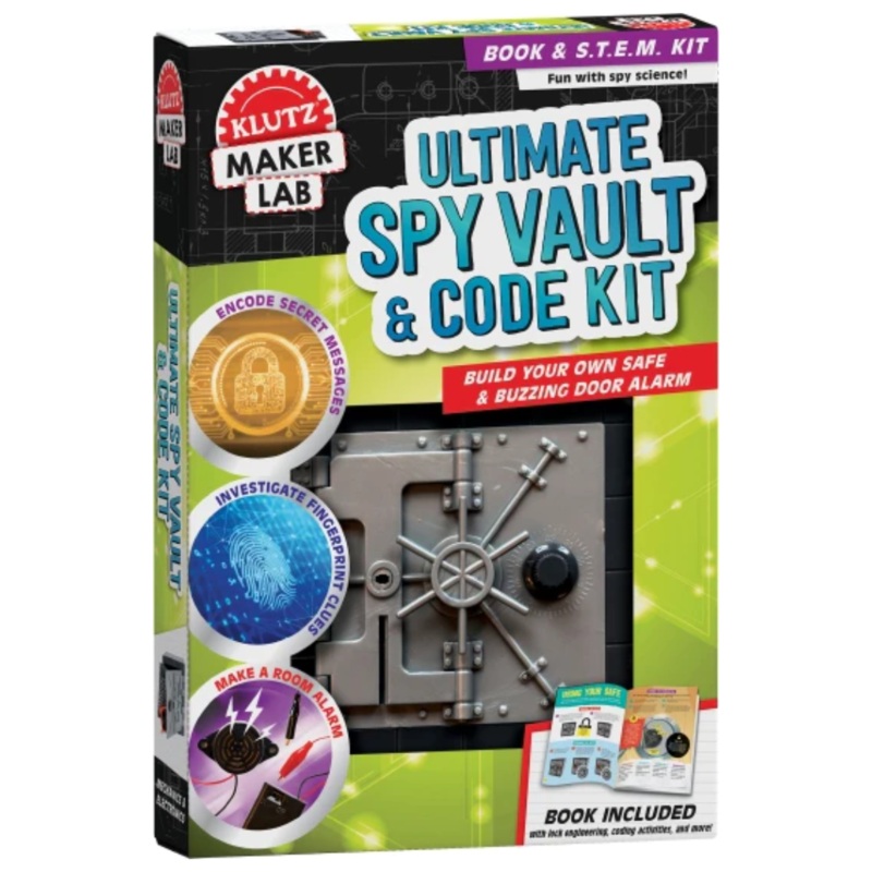 Maker Lab Ultimate Spy Vault and Code Kit