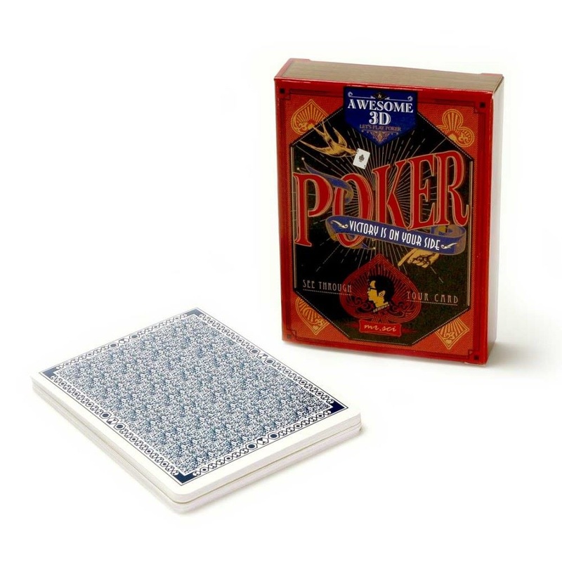 3D Poker Magic Eye Playing Cards