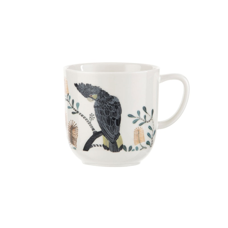 Australian Collection Black Cockatoo Mug