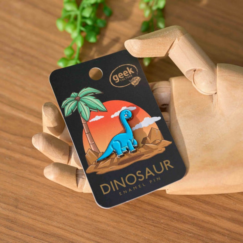Dinosaur Enamel Pin Brachiosaurus