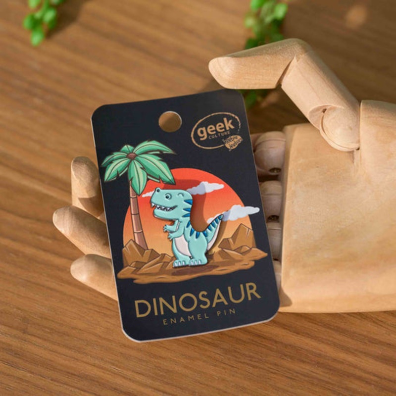 Dinosaur Enamel Pin Tyrannosaurus Rex