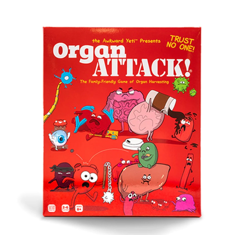 Organ Attack Card Game