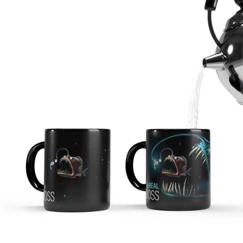 Anglerfish Temperature Sensitive Mug