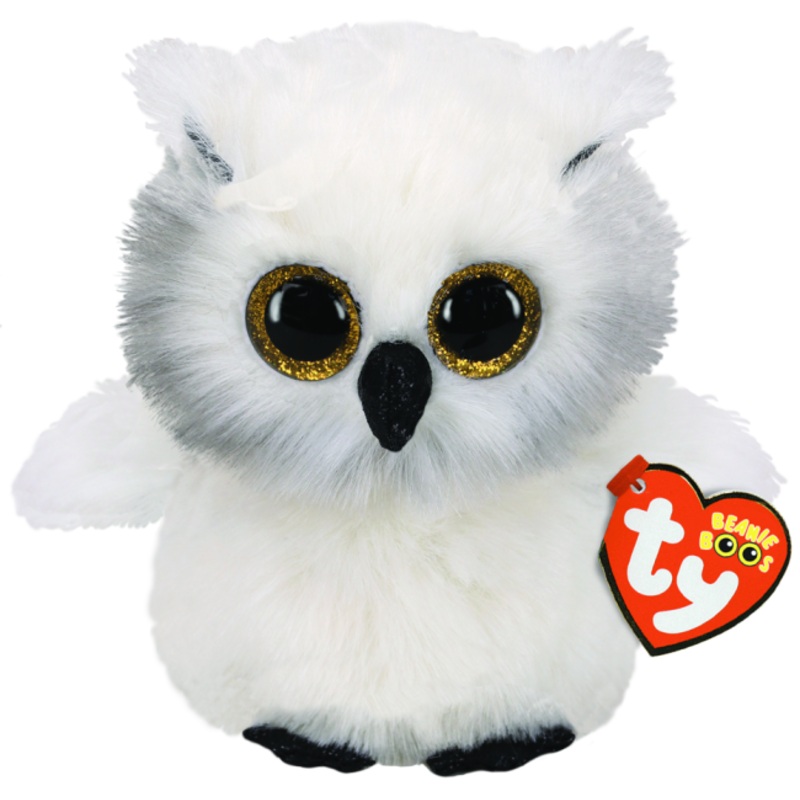 Austin White Owl Plush
