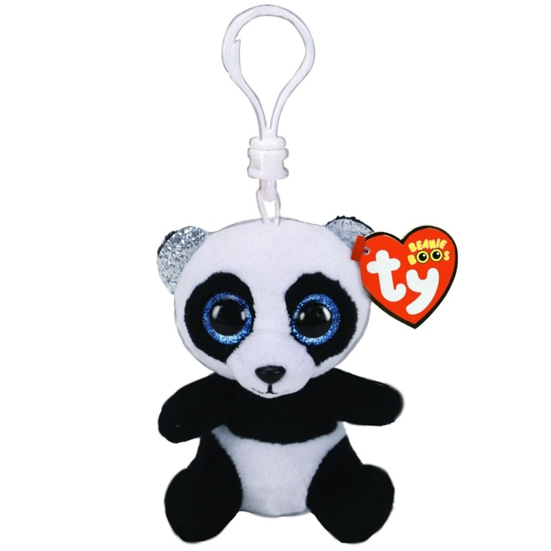 Beanie Boos Bamboo the Panda Clip