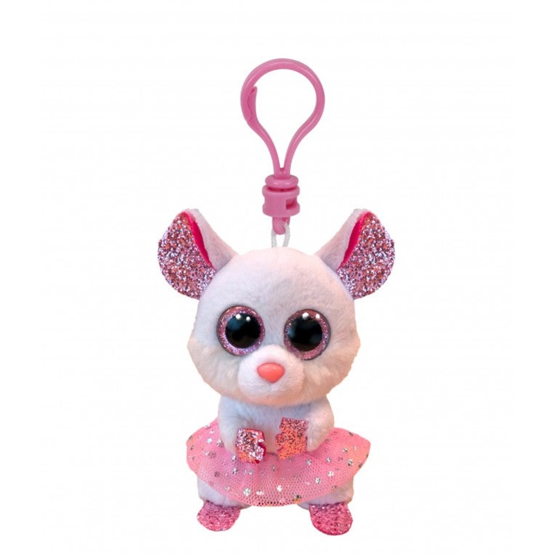 Beanie Boos Nina the Mouse Clip