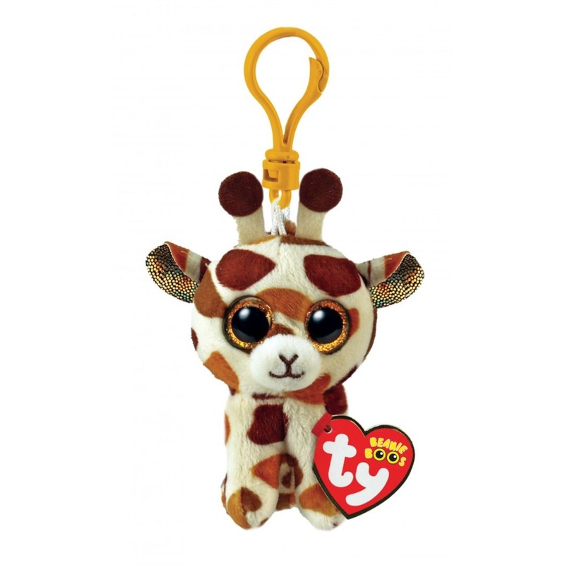 Beanie Boos Stilts the Tan Giraffe Clip