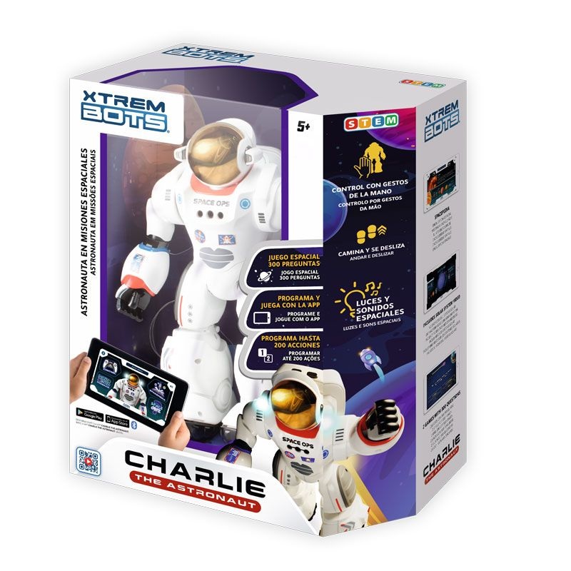 Charlie The Astronaut Programmable Robot