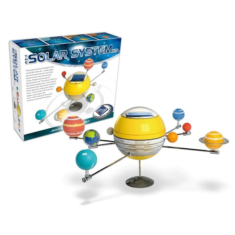 DIY Rotating Powered Solar System Kit