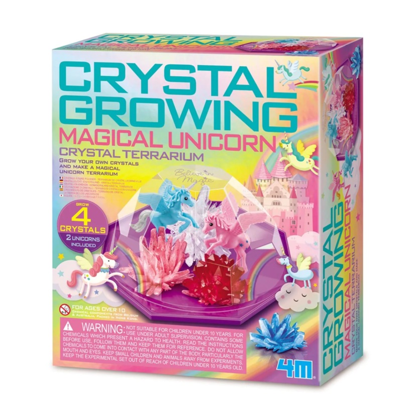 Magical Unicorn Crystal Terrarium