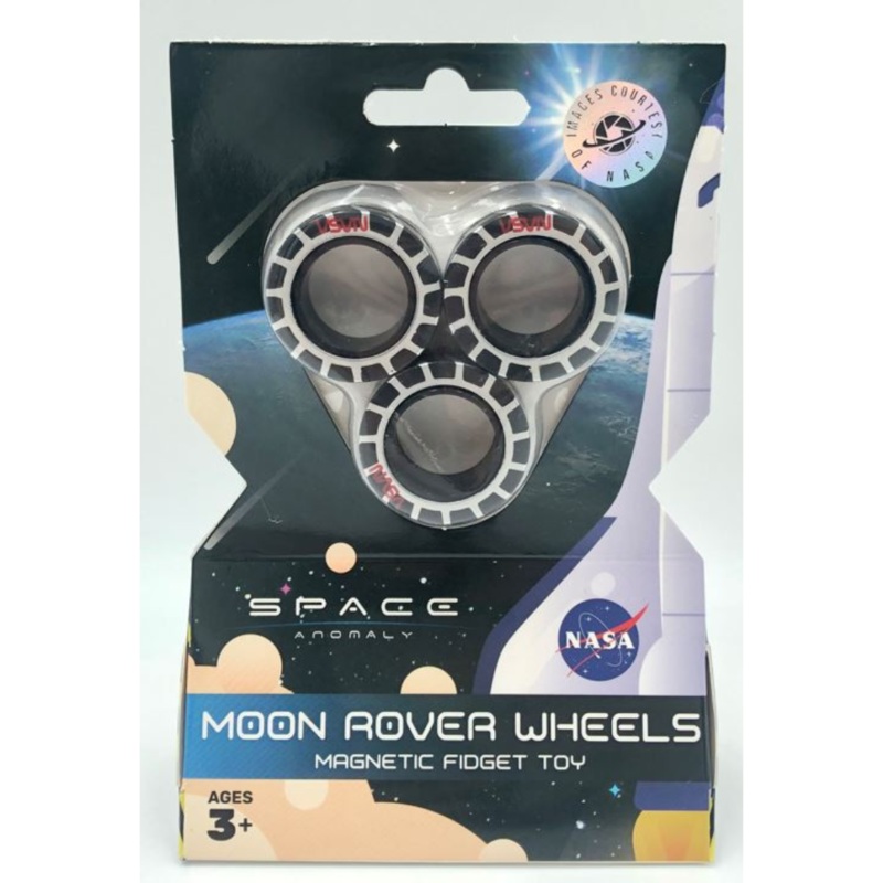 Moon Rover Wheels Magnetic Fidget Toy