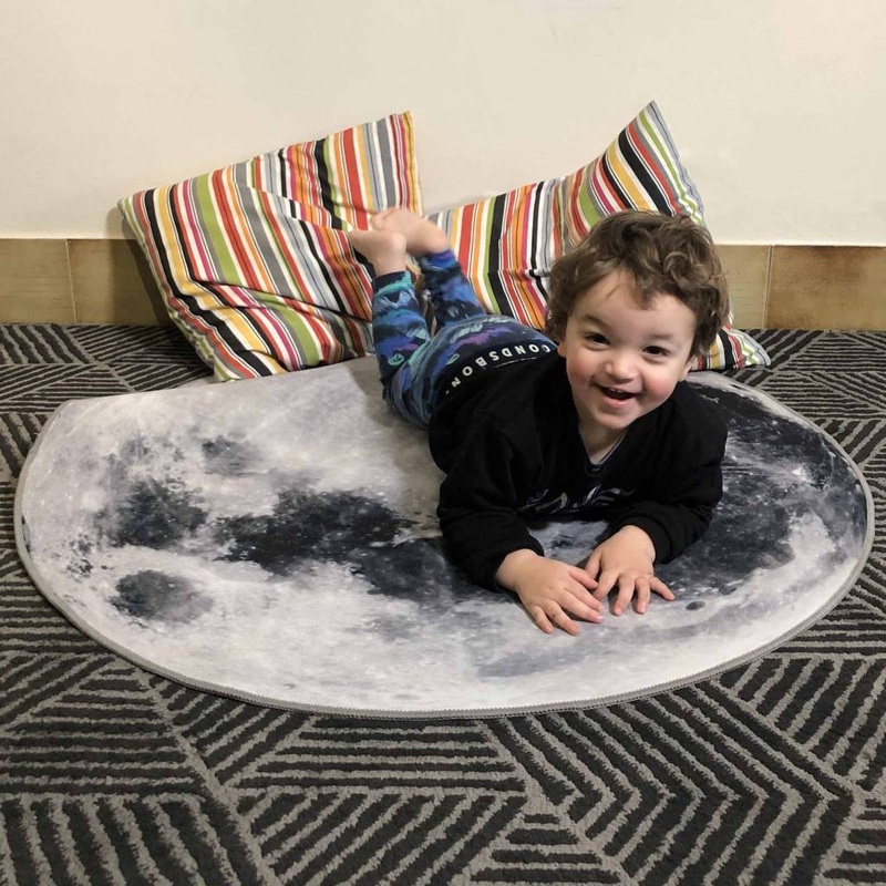 Moon Kids Rug 1m