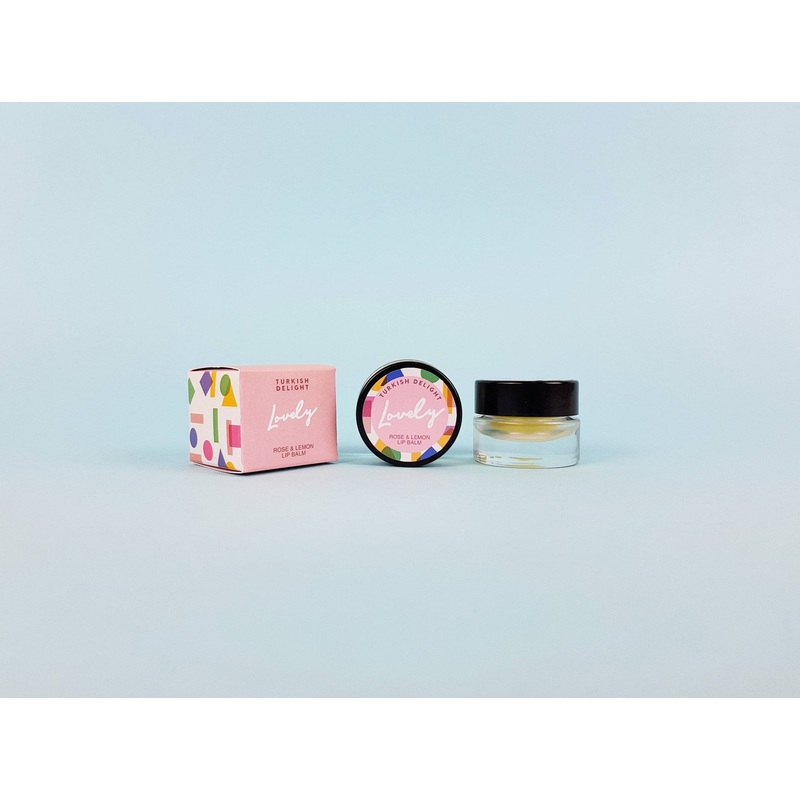 Turkish Delight Rose And Lemon Lip Balm