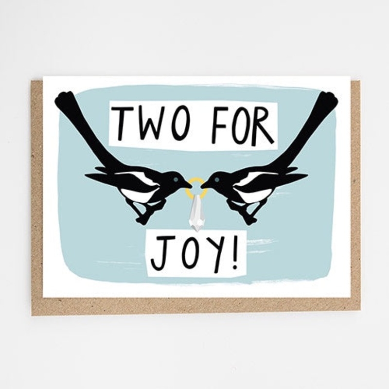 Two For Joy Twins Card