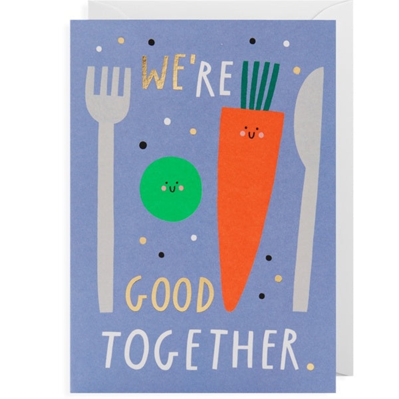 Were Good Together Vegetables Card