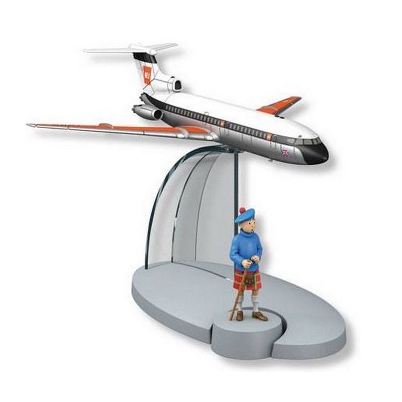 Tintin Black Island Plane