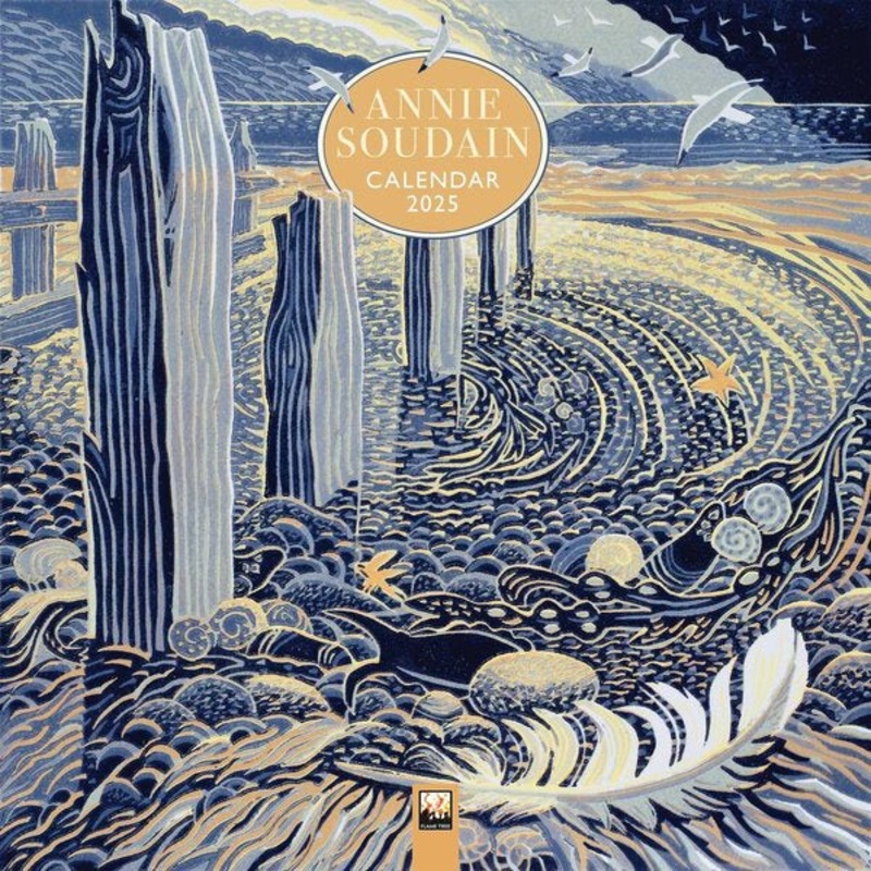 Annie Soudain 2025 Wall Calendar