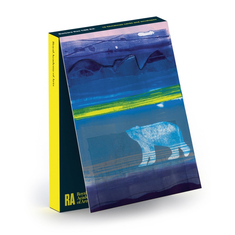 Barbara Rae Cresswell Bay Polar Bear Christmas Card Box
