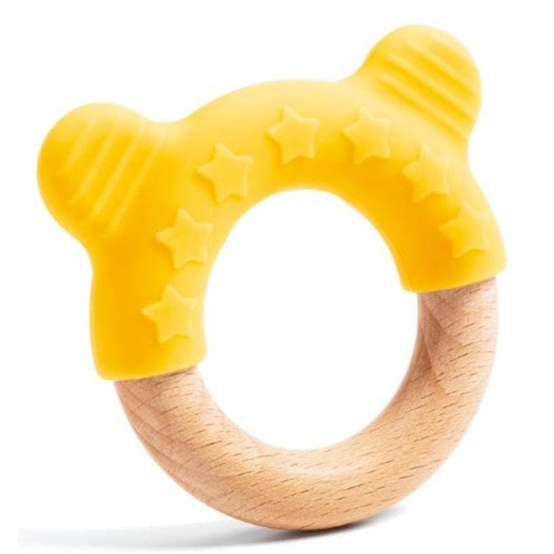 Yellow Baby Teething Toy