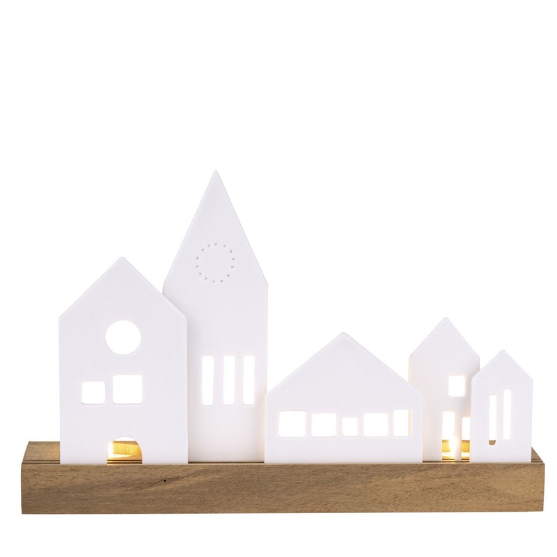 Village Candle Holder