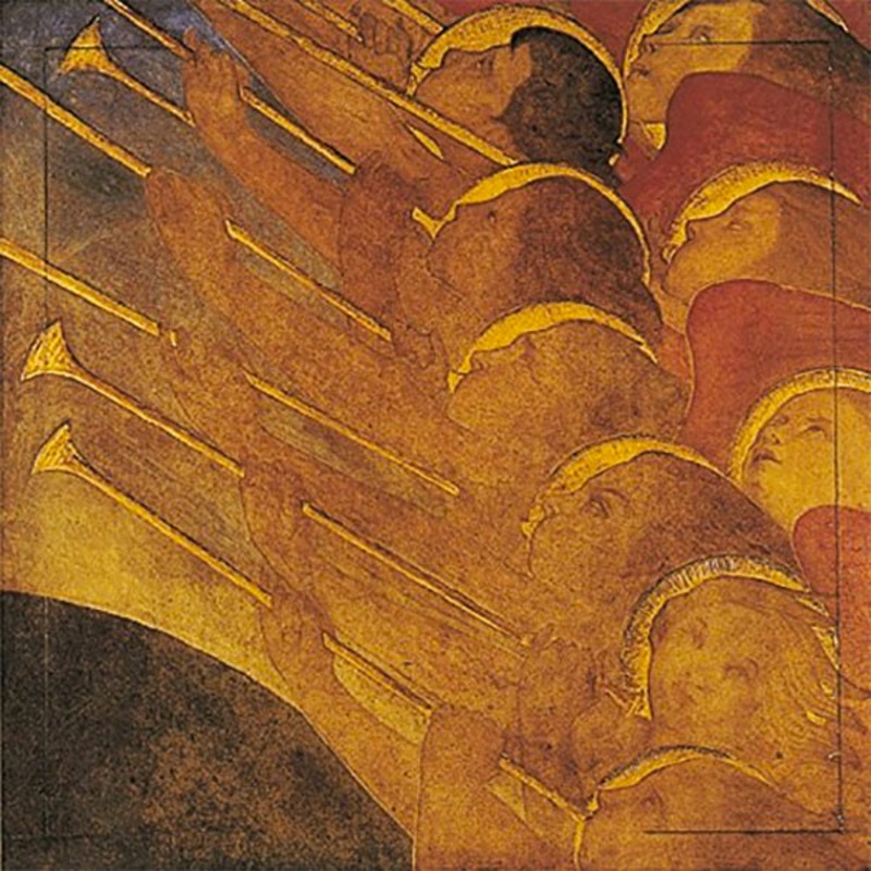 Angels With Trumpets 8 Pack of Christmas Cards