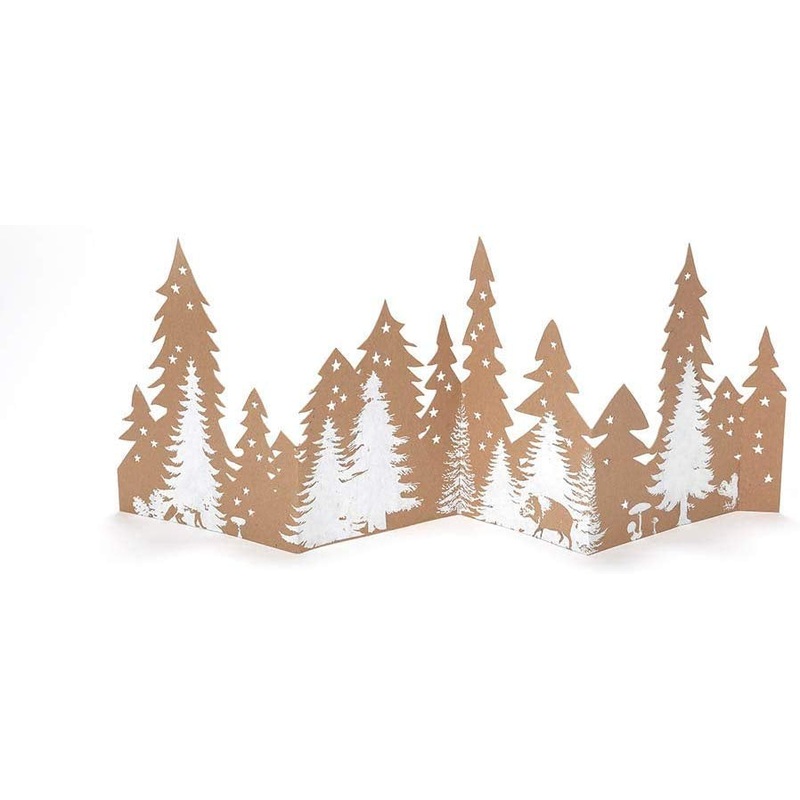 Winter Silhouettes Forest