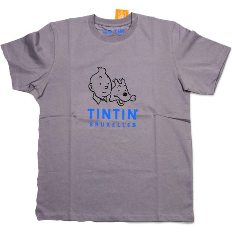 Tintin Headshot T-Shirt Blue