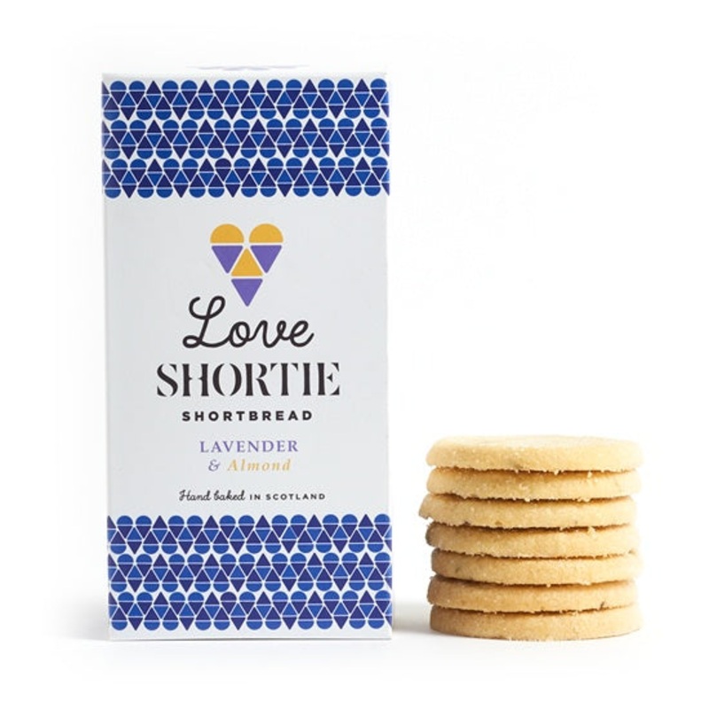 Love Shortie Lavender and Almond Shortbread