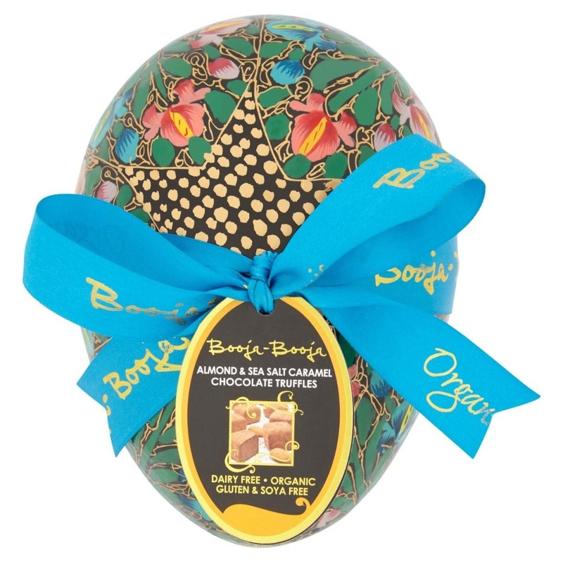 Booja - Booja Large Organic Almond and Sea Salt Caramel Truffle Egg 138g
