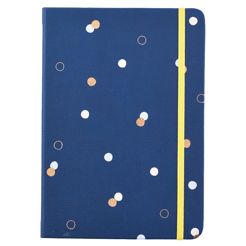 Busy B Busy Life Notebook A5 Navy Faux Leather