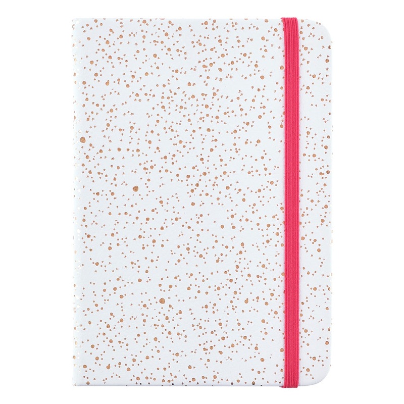 Busy B Busy Life Notebook A6 Grey Faux Leather