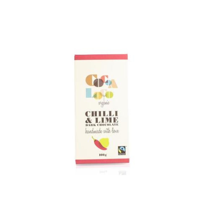 Dark Chocolate With Chilli and Lime Bar