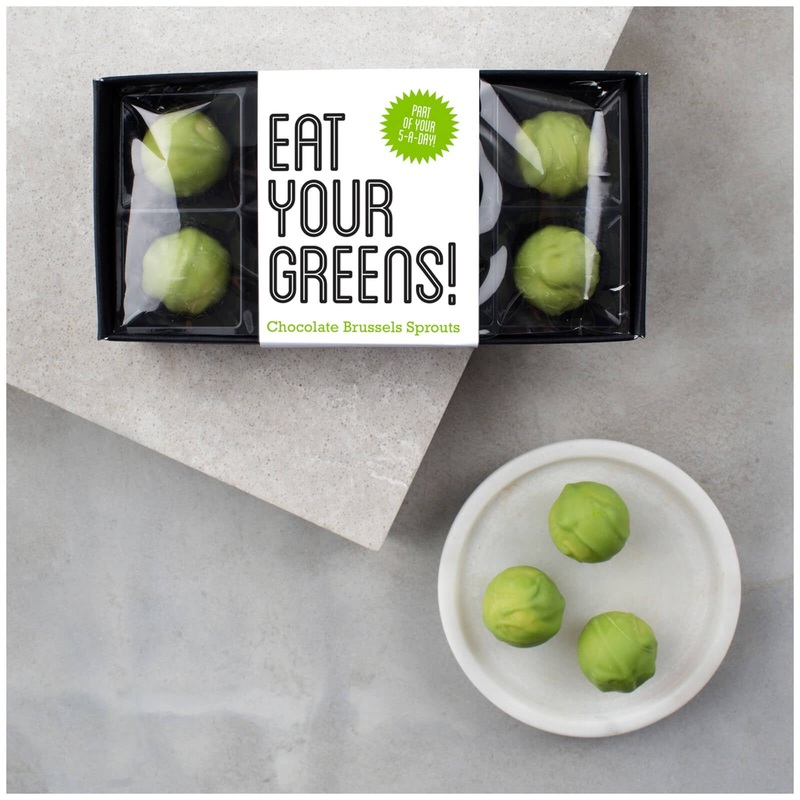 Eat Your Greens!  Milk Chocolate Sprouts