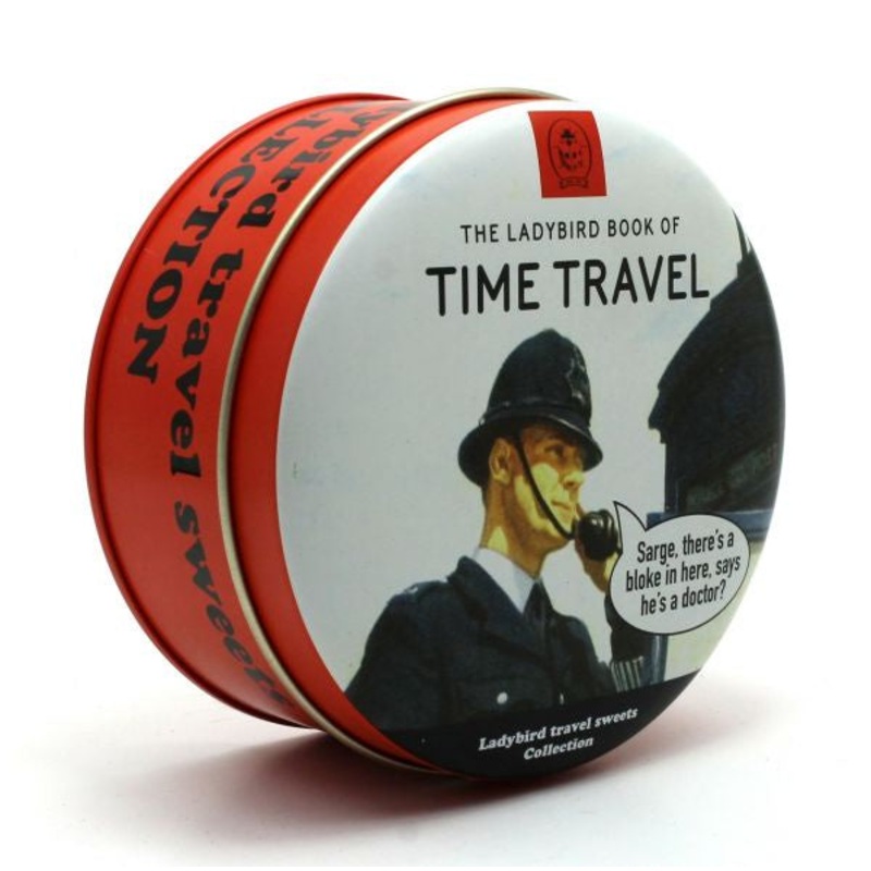 Time Travel Mixed Fruit Drops Travel Tin