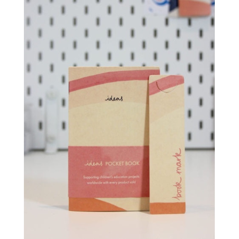 Ideas Pocketbook Lined Soft Cover Cream