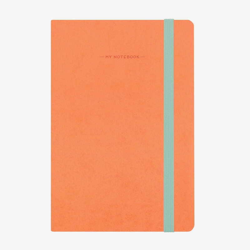 Medium Plain Salmon Notebook