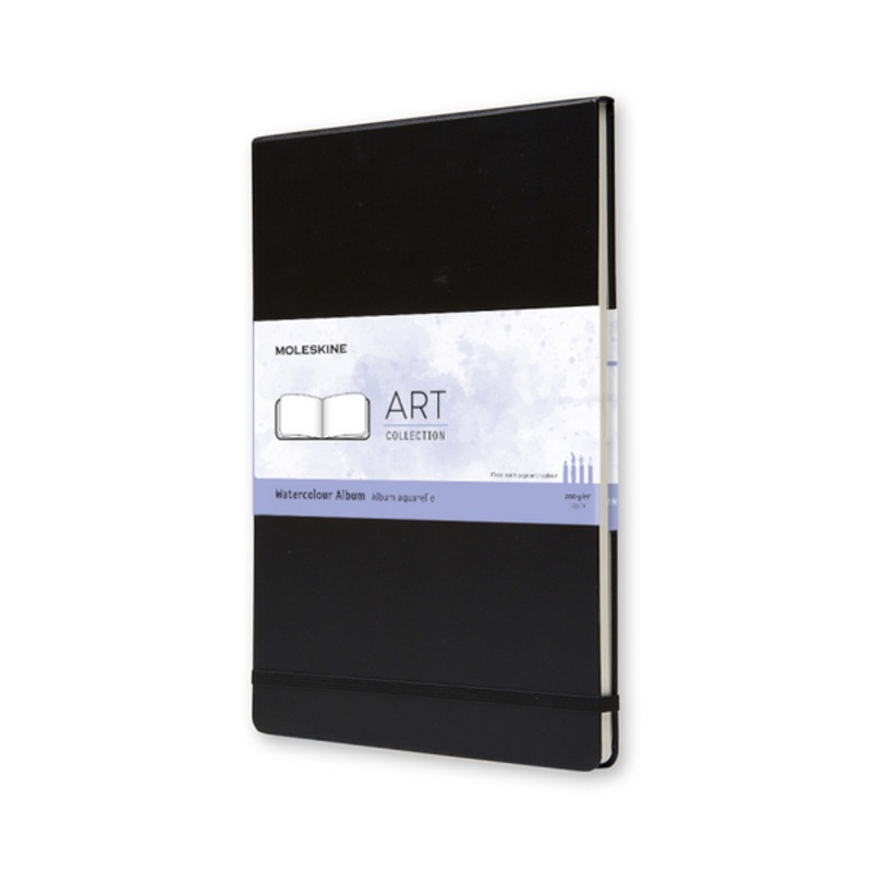 Moleskine Large Art Plus Watercolour Black Notebook