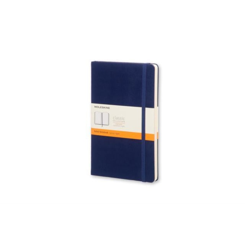 Moleskine Pocket Ruled Notebook Prussian Blue