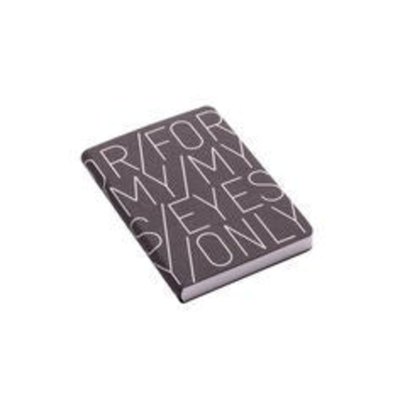 For My Eyes Only Large Notebook
