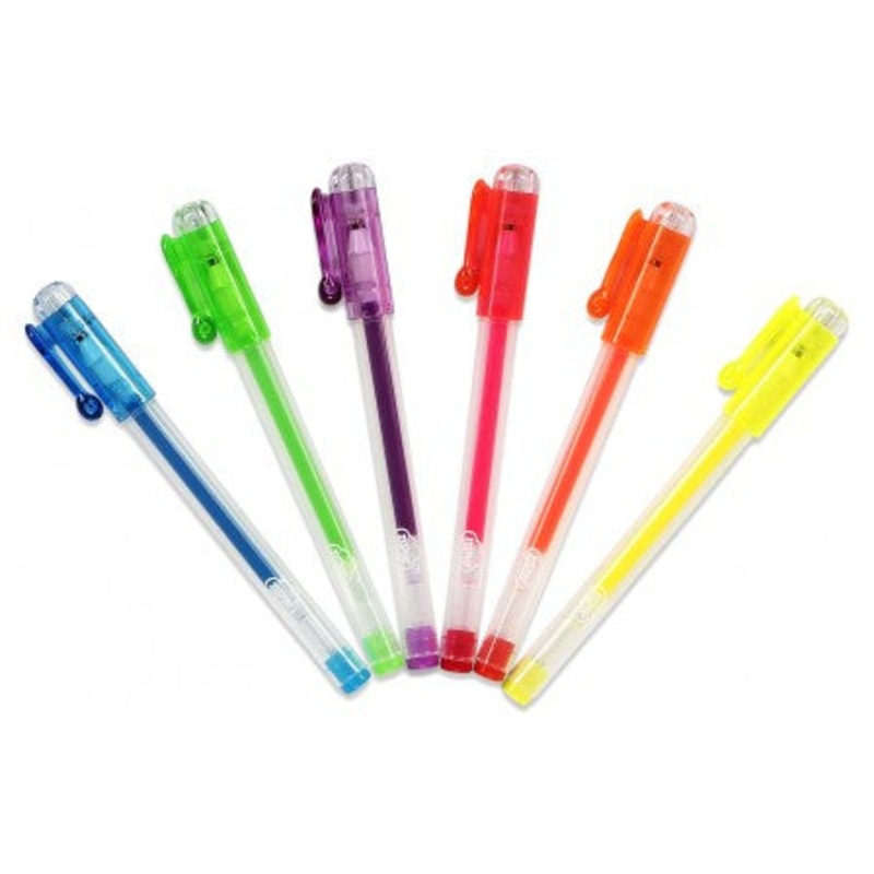 Pack of 6 Mini Gel Scented Pens