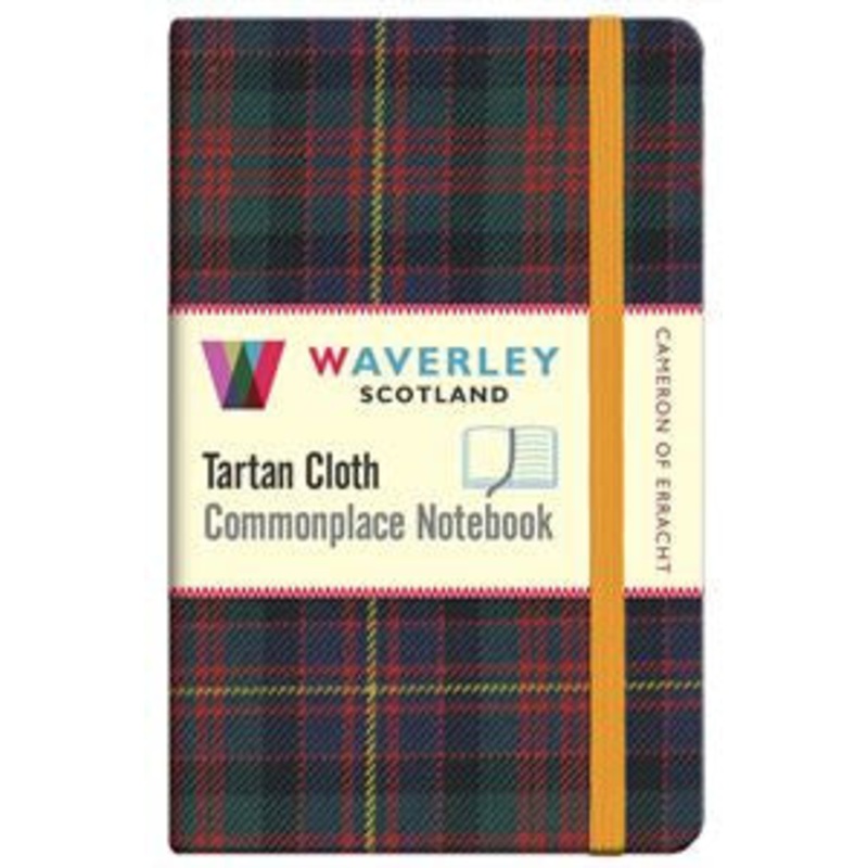 Tartan Cloth Notebook - Cameron of Erracht