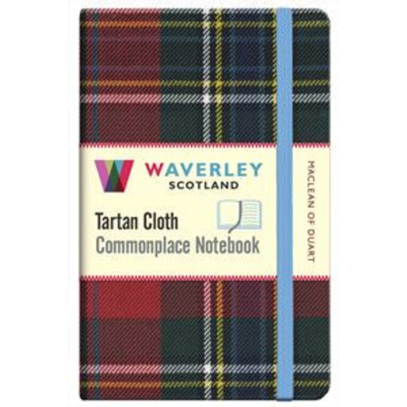 Tartan Cloth Notebook - MacLean of Duart