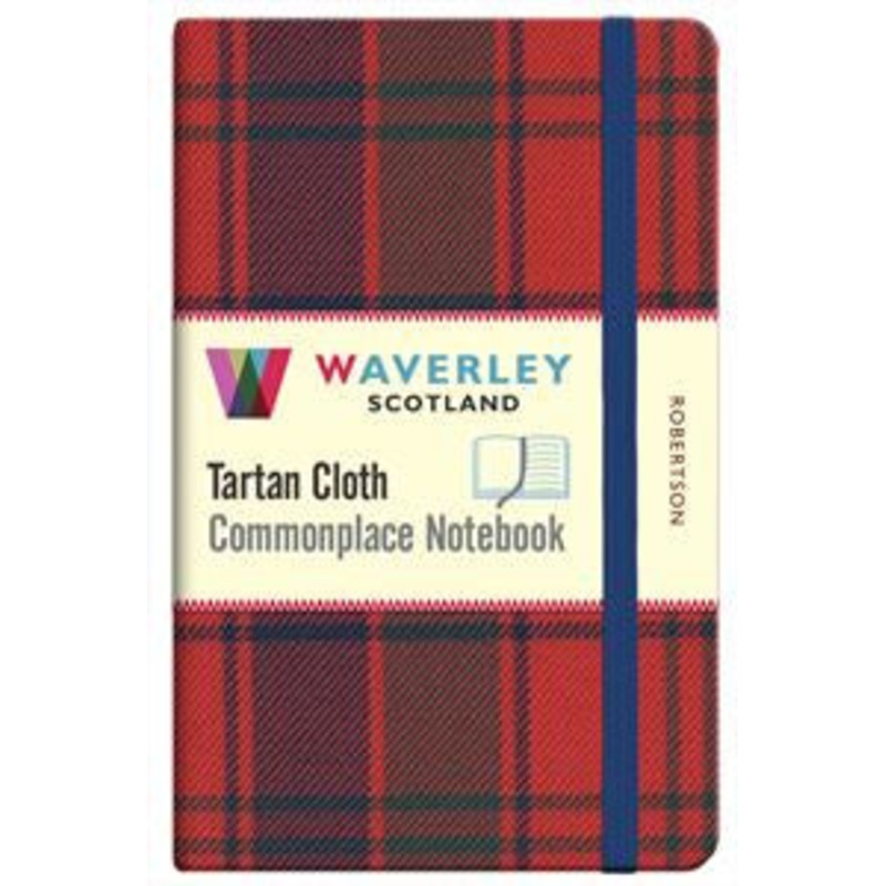 Tartan Cloth Notebook - Robertson