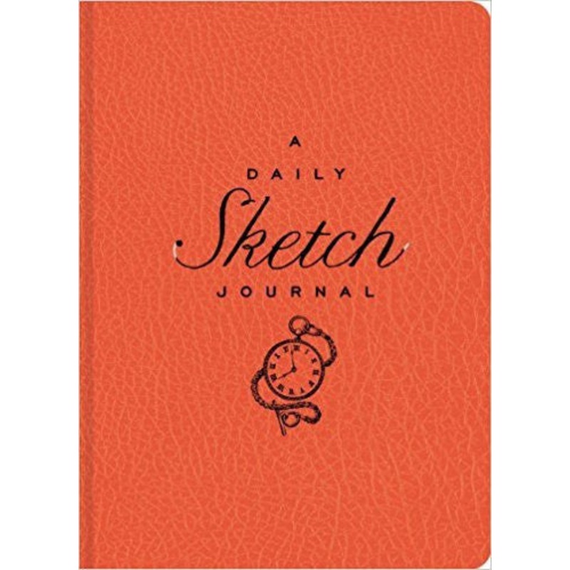 The Daily Sketch Journal Red
